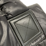 【5pa0985】シャネル ハンドバッグ コココクーン ナイロン ブラック シルバー金具【中古】レディース