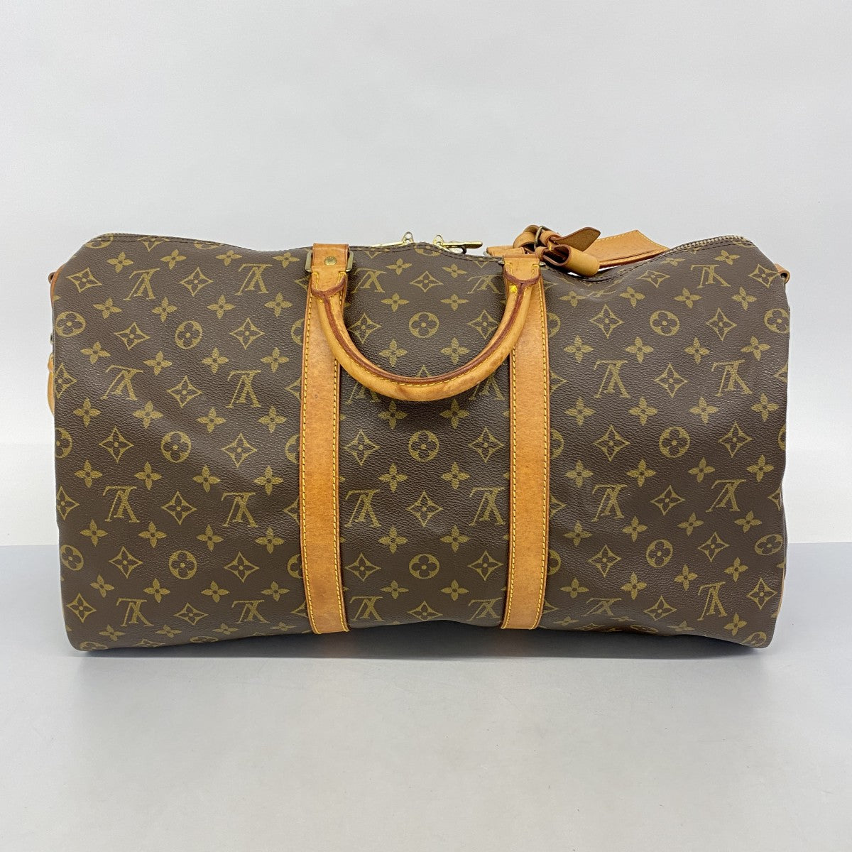 【5pa0986】ルイヴィトン ボストンバッグ モノグラム キーポルバンドリエール50 M41416 ブラウン【中古】メンズ レディース ユニセックス
