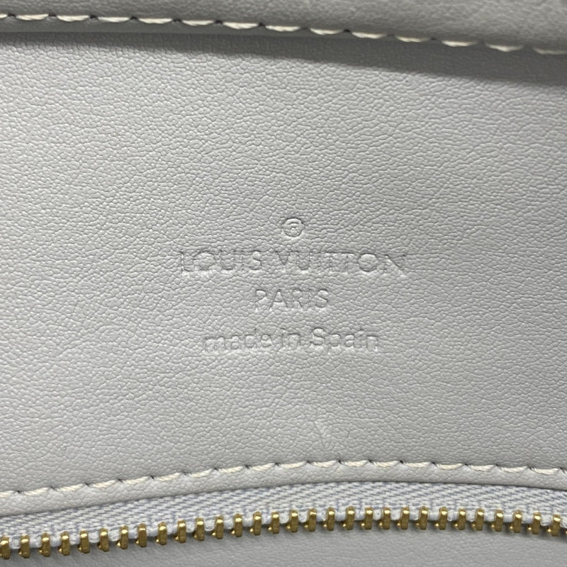 【5pa0987】ルイヴィトン トートバッグ ヴェルニ ヒューストン M91053 グリ【中古】レディース