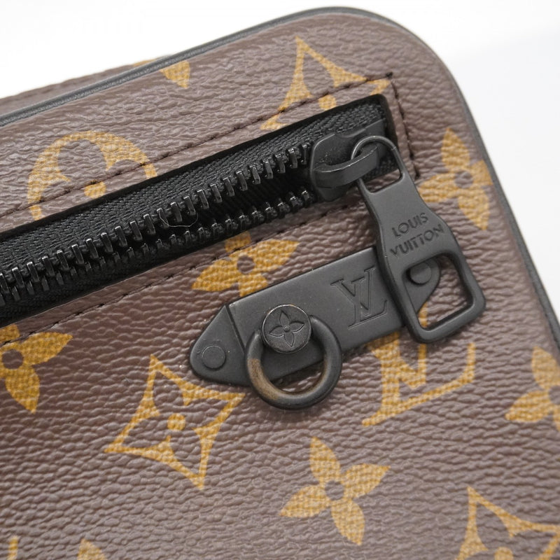 【5pa1025】ルイヴィトン クラッチバッグ モノグラムソーラーレイ ポシェットヴォルガ M44482 ブラウン【中古】メンズ