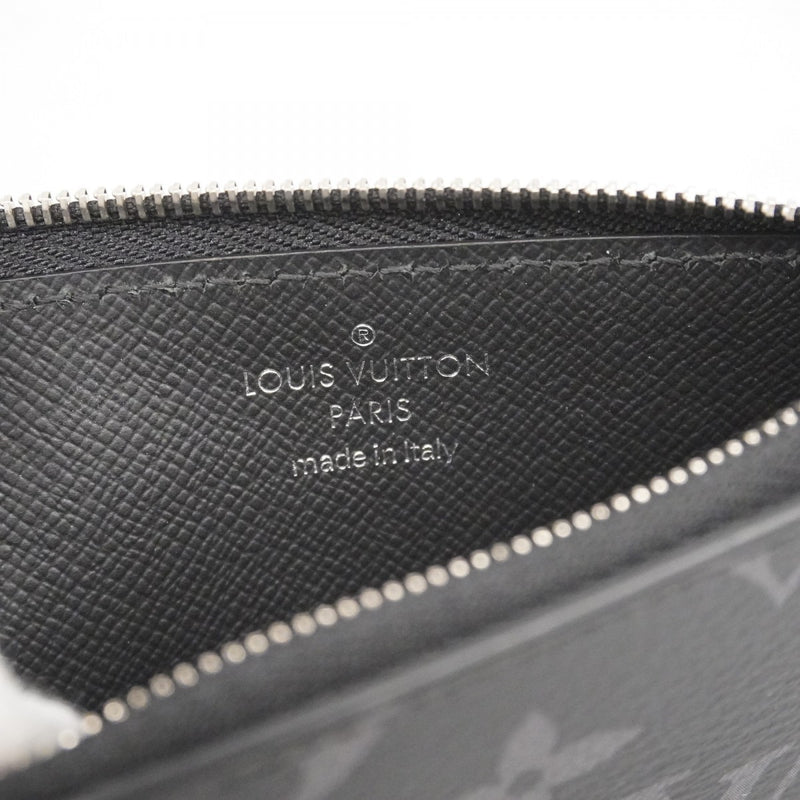 【5pa1028】ルイヴィトン コインケース モノグラム・エクリプス コインカードホルダー M30271 ブラック【中古】メンズ
