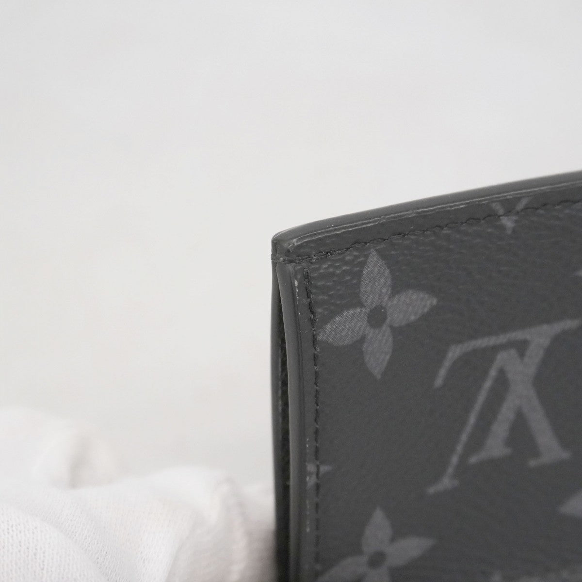 【5pa1028】ルイヴィトン コインケース モノグラム・エクリプス コインカードホルダー M30271 ブラック【中古】メンズ