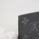 【5pa1028】ルイヴィトン コインケース モノグラム・エクリプス コインカードホルダー M30271 ブラック【中古】メンズ