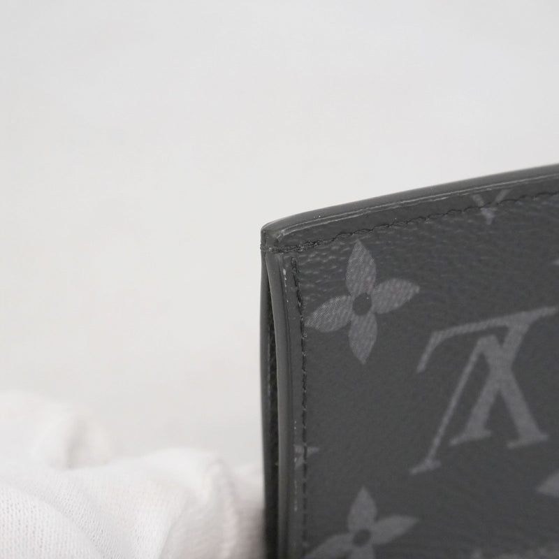 【5pa1028】ルイヴィトン コインケース モノグラム・エクリプス コインカードホルダー M30271 ブラック【中古】メンズ