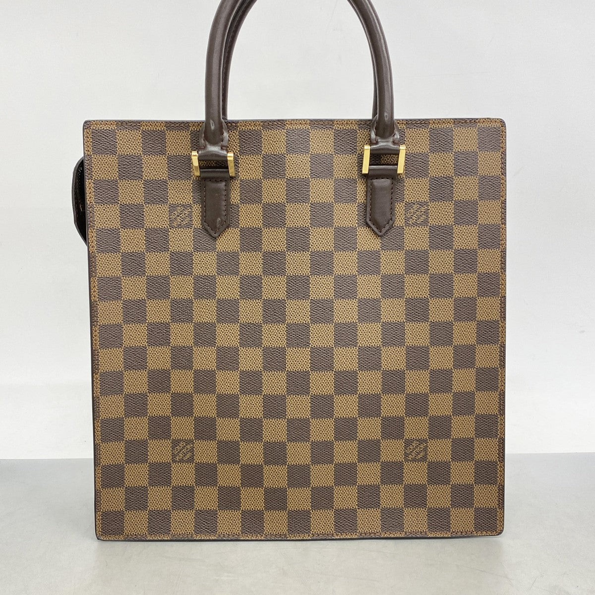 5pa1259】ルイヴィトン トートバッグ ダミエ ヴェニス N51145 エベヌ