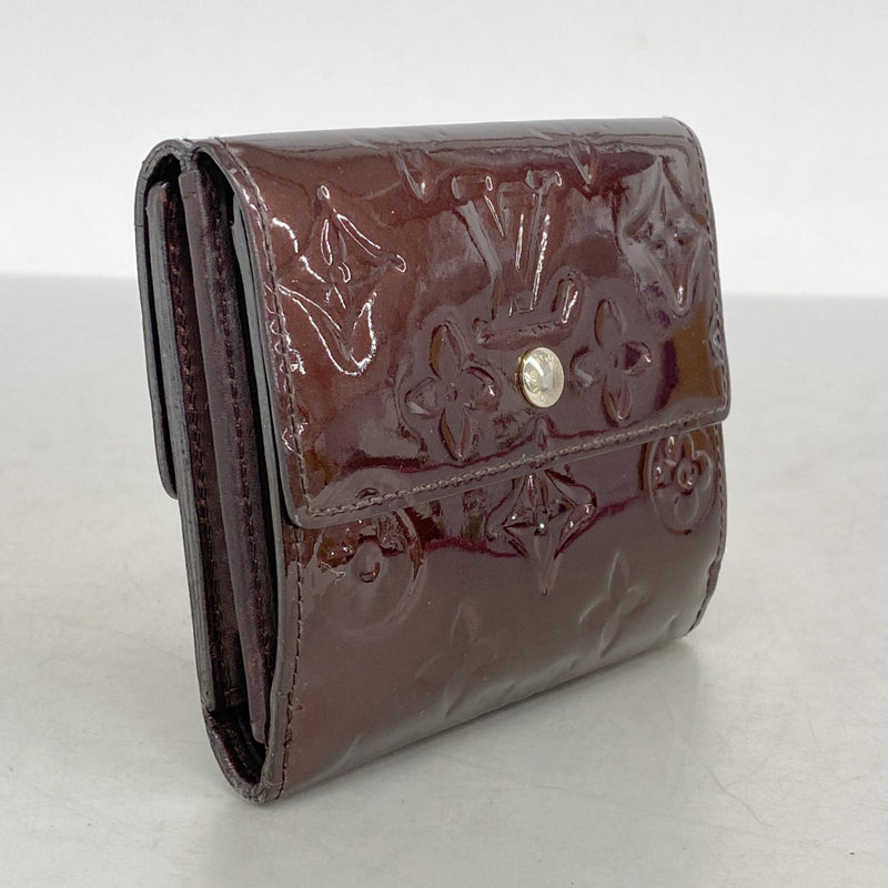 5pa1262】ルイヴィトン 三つ折り財布 ヴェルニ ポルトフォイユエリーズ