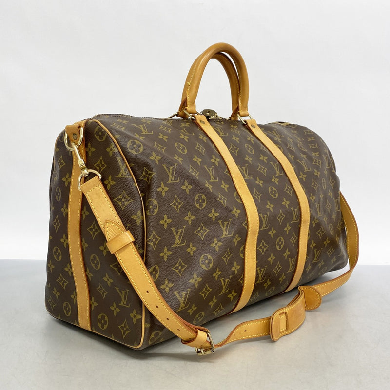 5pa1292】ルイヴィトン ボストンバッグ モノグラム キーポルバンド