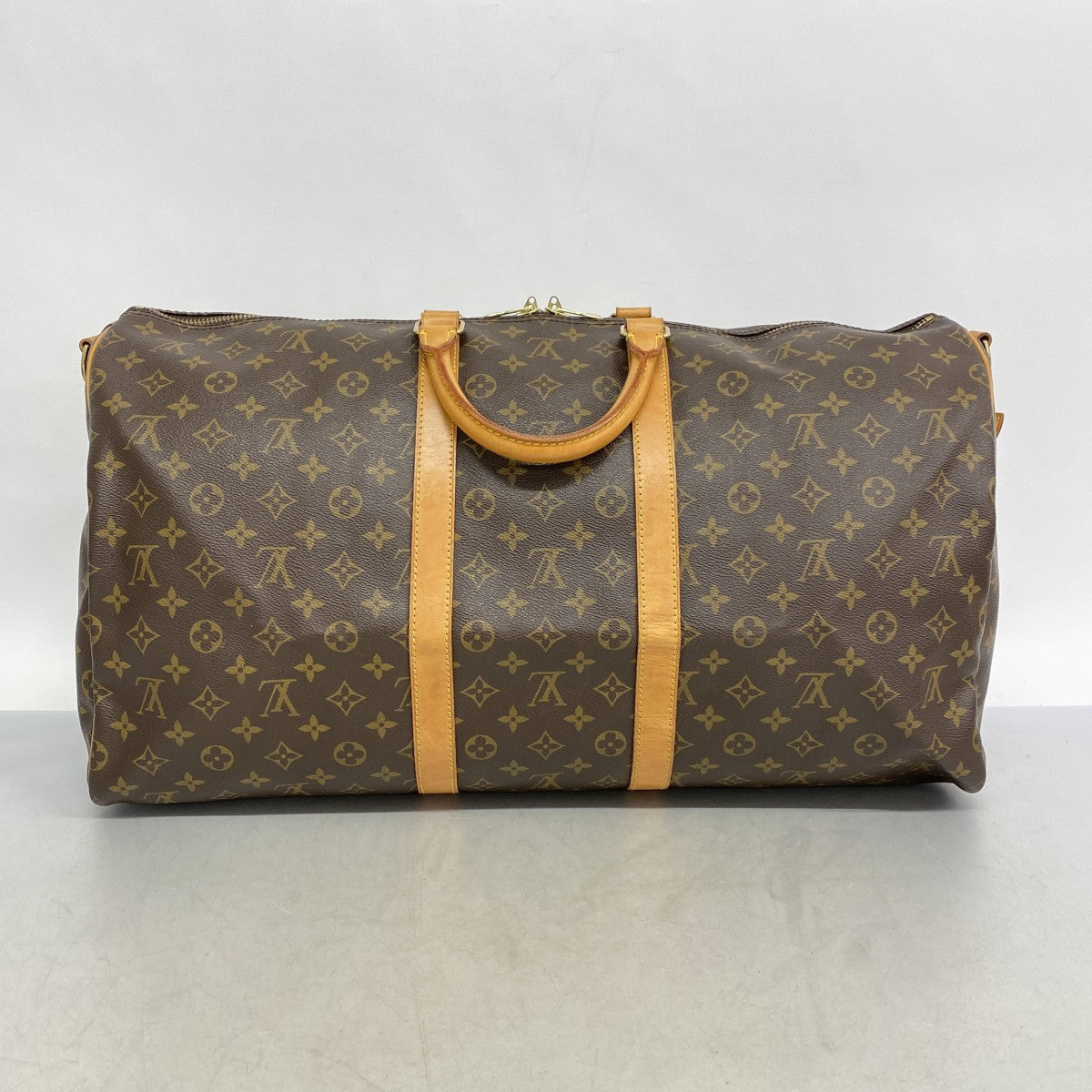 5pa1314】ルイヴィトン ボストンバッグ モノグラム キーポルバンド