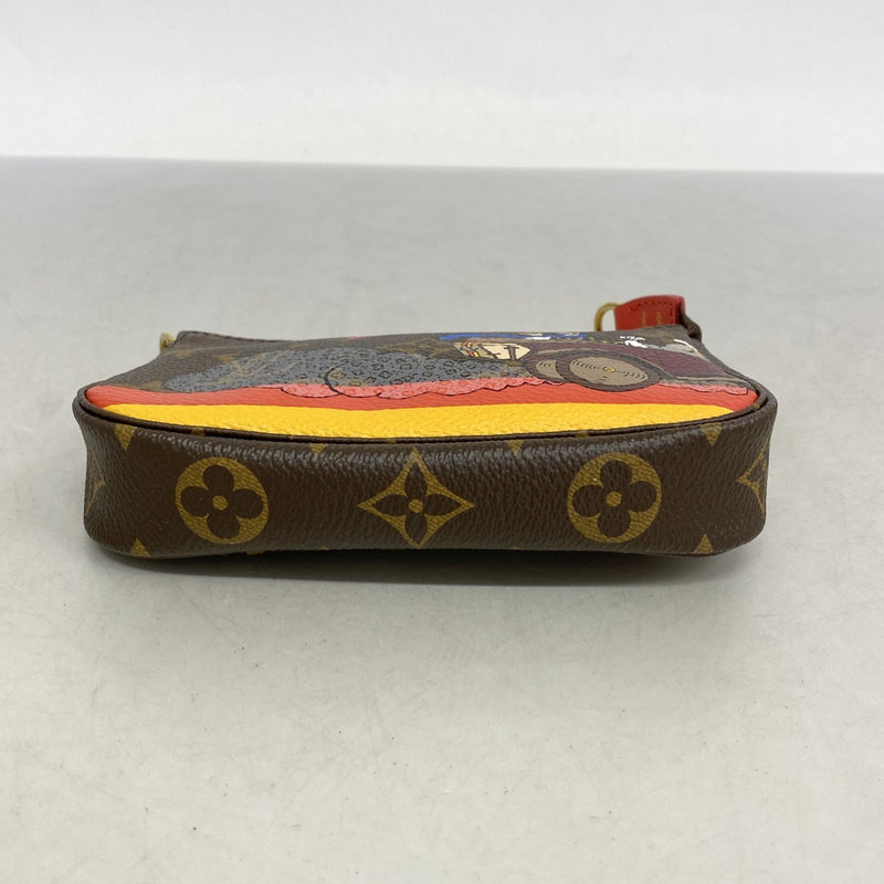 5pa1321】ルイヴィトン ポーチ モノグラム ミニポシェットアクセ