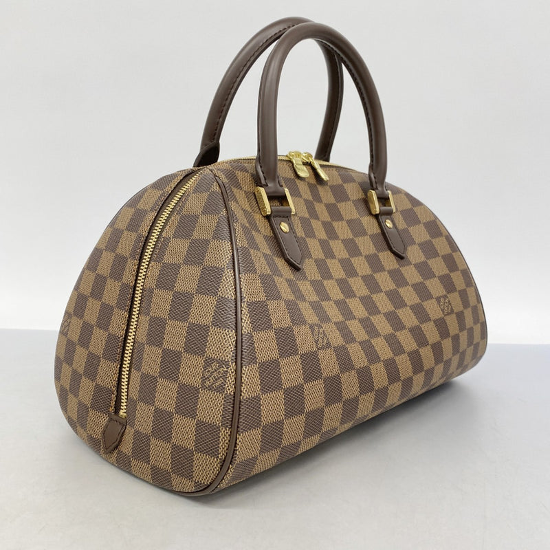 5pa1329】ルイヴィトン ハンドバッグ ダミエ リベラMM N41434 エベヌ