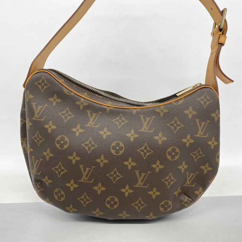 5pa1350】ルイヴィトン ショルダーバッグ モノグラム クロワッサンMM