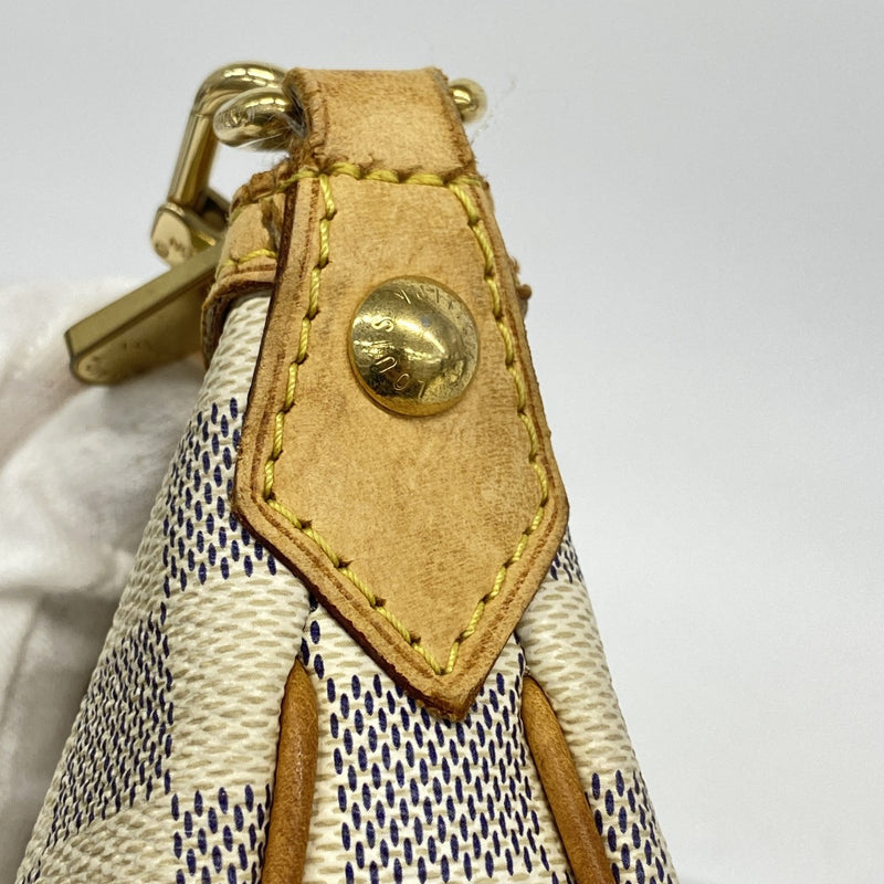 5pa1351】ルイヴィトン ショルダーバッグ ダミエ・アズール シラクーサ