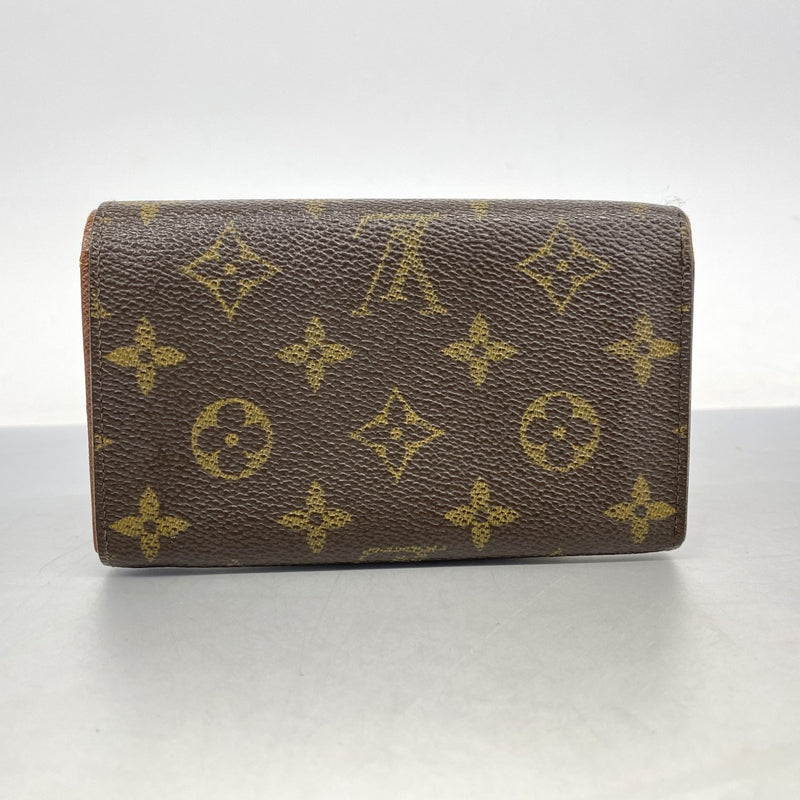 5pa1353】ルイヴィトン 財布 モノグラム ポルトモネビエトレゾール