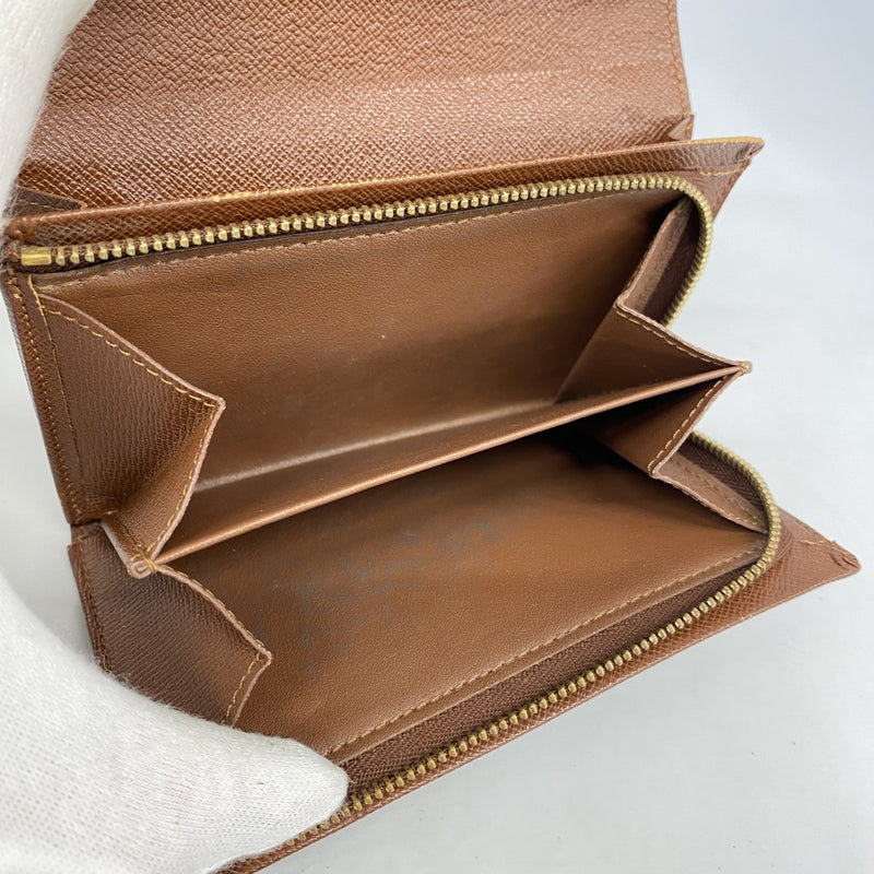 5pa1353】ルイヴィトン 財布 モノグラム ポルトモネビエトレゾール