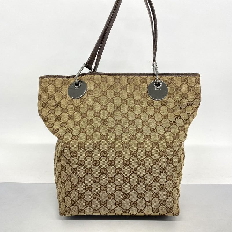 5pa1355】グッチ トートバッグ GGキャンバス 120836 キャンバス