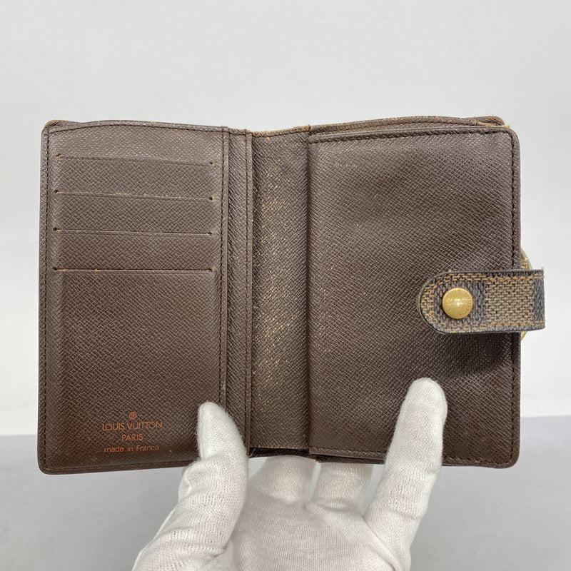 5pa1363】ルイヴィトン 財布 ダミエ ポルトフォイユヴィエノワ N61664