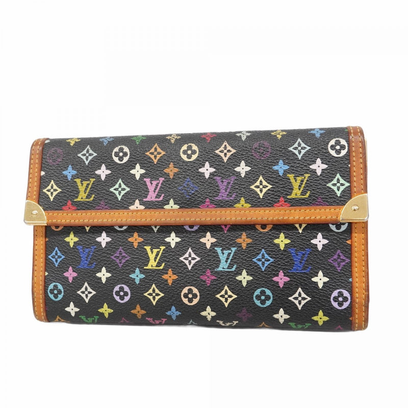 5pa1372】ルイヴィトン 長財布 モノグラム・マルチカラー ポルト