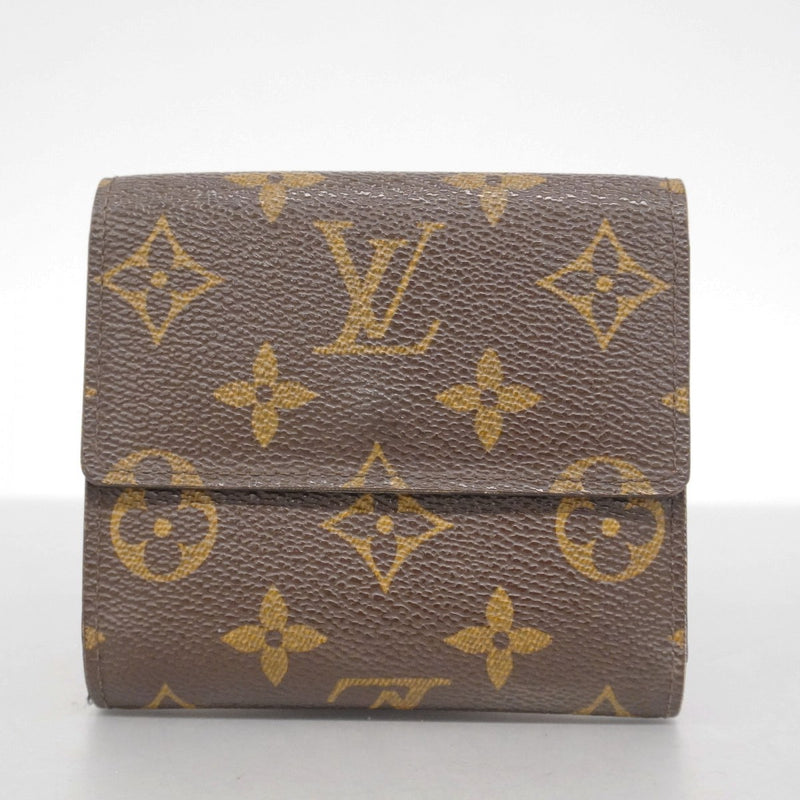 5pa1373】ルイヴィトン 三つ折り財布 モノグラム ポルトモネビエカルト