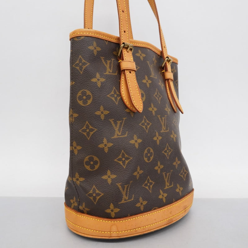 5pa1390】ルイヴィトン トートバッグ モノグラム バケットPM M42238