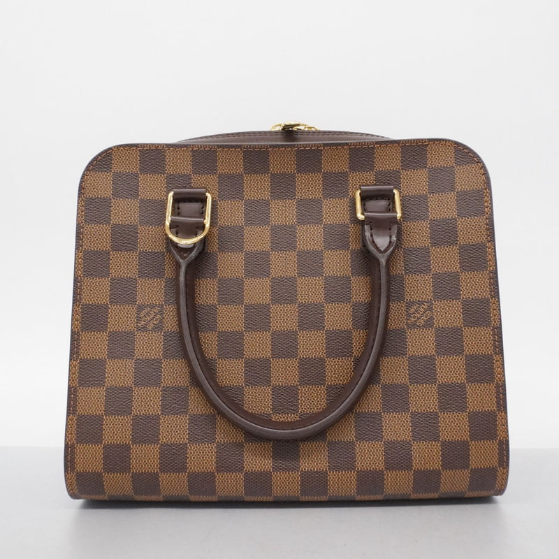 5pa1397】ルイヴィトン ハンドバッグ ダミエ トリアナ N51155 エベヌ