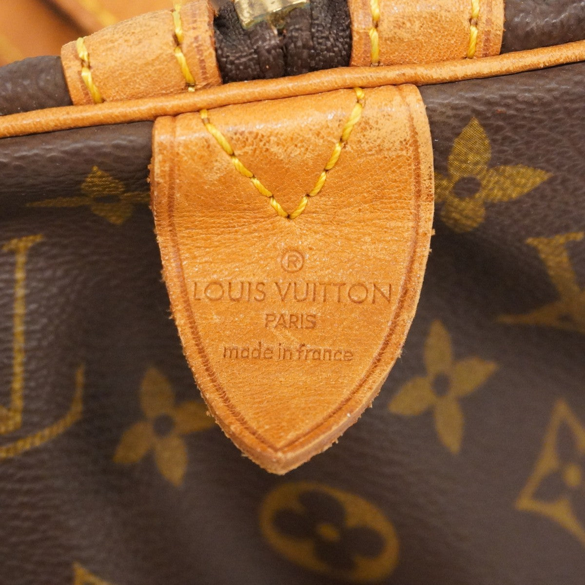 5pa1417】ルイヴィトン ボストンバッグ モノグラム サックスープル35