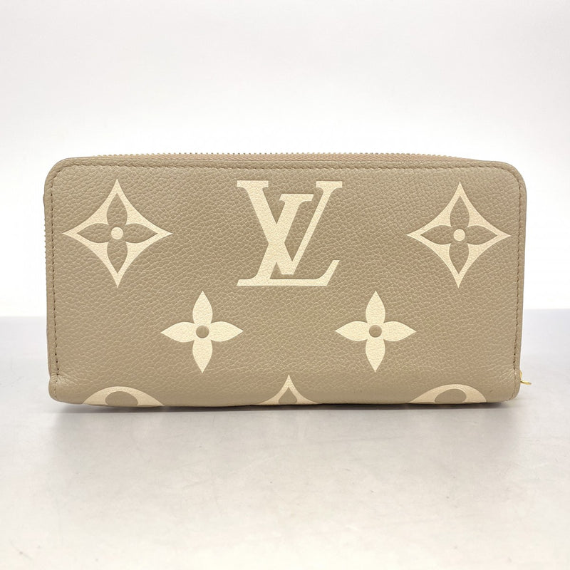 5pa1431】ルイヴィトン 長財布 モノグラム・アンプラント バイカラー