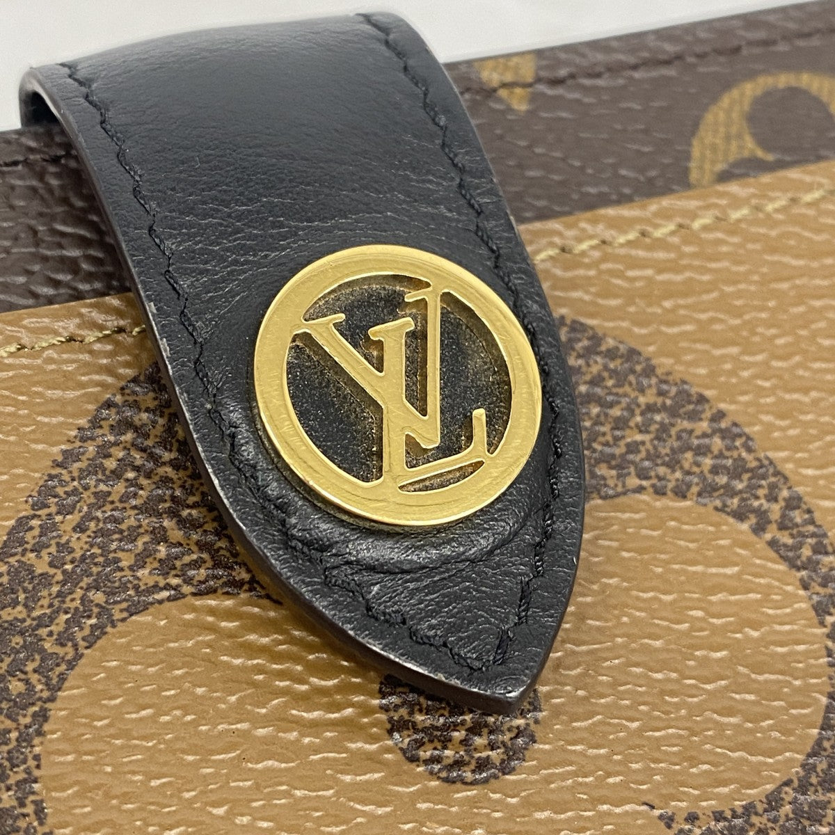 5pb1678】ルイヴィトン 財布 モノグラム・ジャイアントリバース