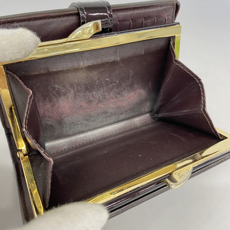 5pb1698】ルイヴィトン 財布 ヴェルニ ポルトフォイユヴィエノワ