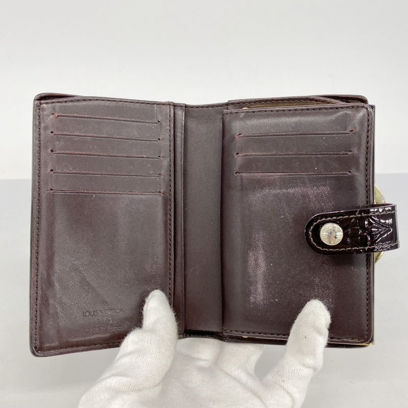 最終値下げ ルイヴィトン　財布 ヴェルニ ヴィエノワ　マット　グレー 5pb1698】ルイヴィトン 財布 ヴェルニ ポルトフォイユヴィエノワ