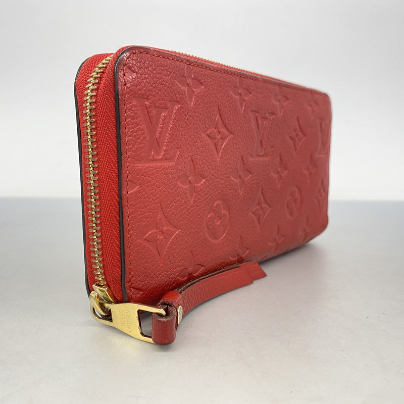 5pb1699】ルイヴィトン 長財布 モノグラム・アンプラント ジッピー