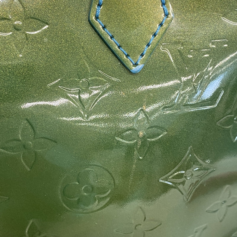 5pb1705】ルイヴィトン ハンドバッグ ヴェルニ ウィルシャーブルー