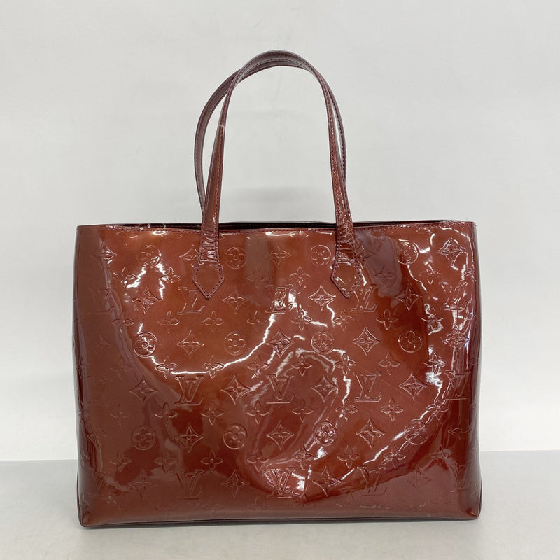 5pb1706】ルイヴィトン トートバッグ ヴェルニ ウィルシャーMM M91646