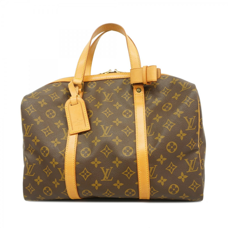 5pb1720】ルイヴィトン ボストンバッグ モノグラム サックスプール35