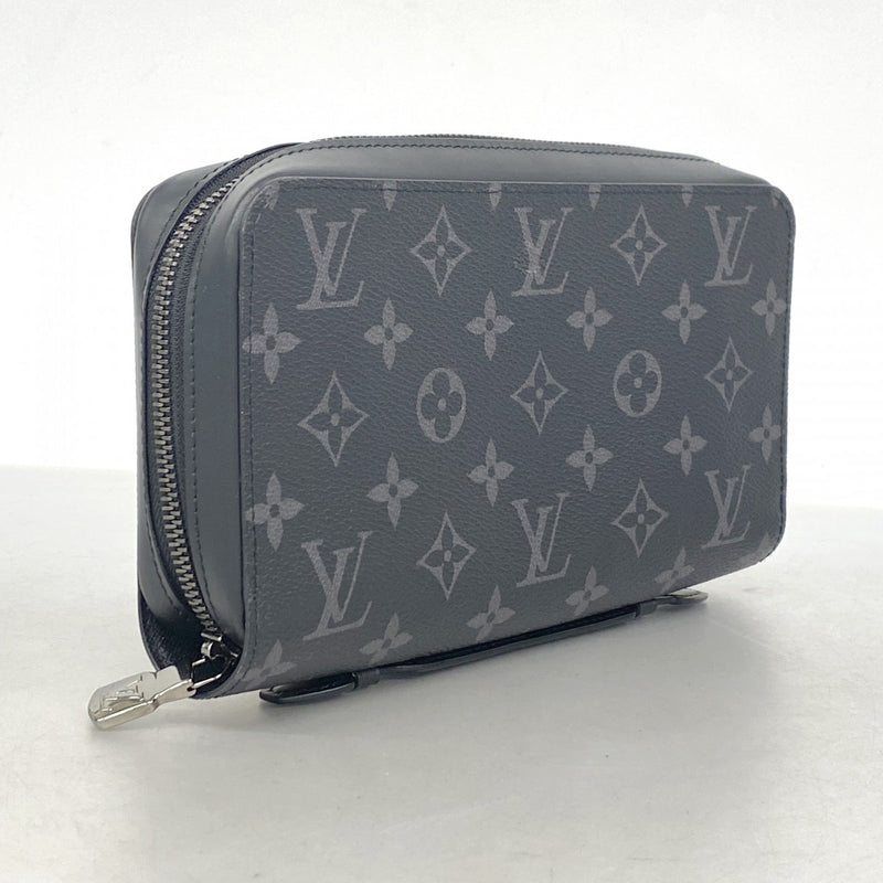 5pb1725-h】ルイヴィトン 長財布 モノグラム・エクリプス ジッピーXL