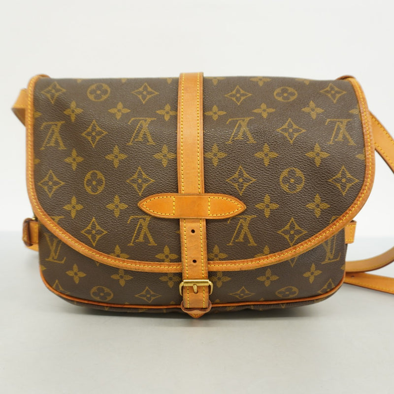 5pb1733】ルイヴィトン ショルダーバッグ モノグラム ソミュール30