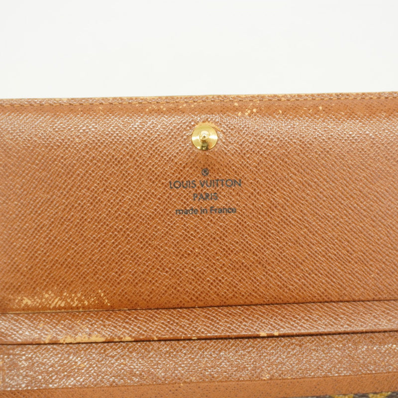 5pb1735】ルイヴィトン 財布 モノグラム ポルトフォイユトレゾール