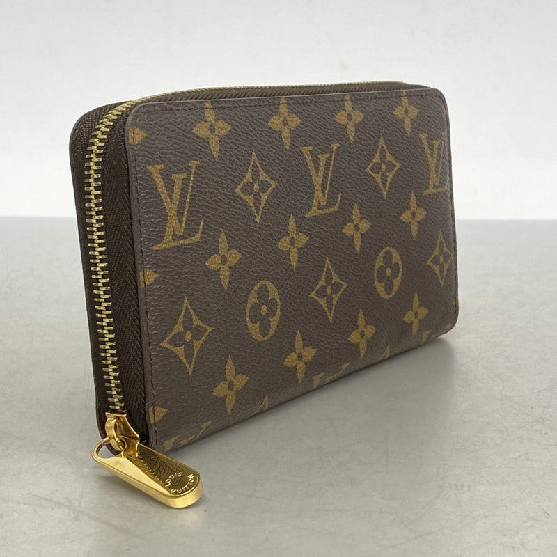 5pb1746】ルイヴィトン 長財布 モノグラム ジッピーウォレット M60017