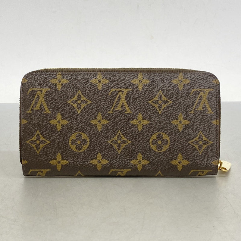 5pb1746】ルイヴィトン 長財布 モノグラム ジッピーウォレット M60017