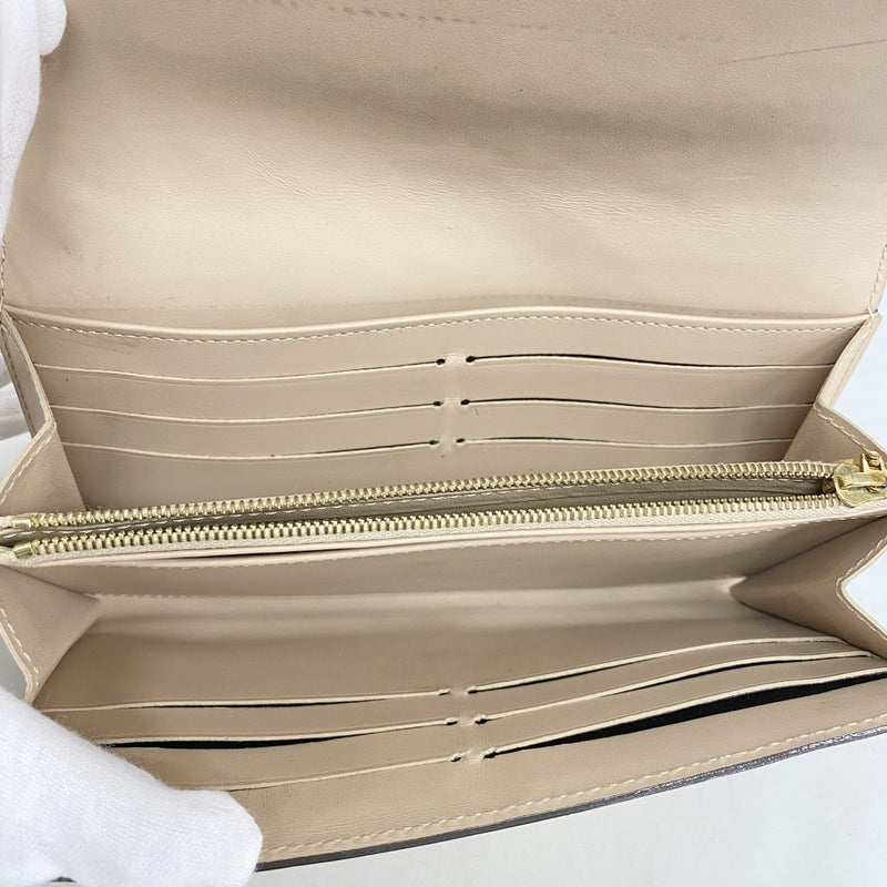 5pb1747】ルイヴィトン 長財布 ヴェルニ ポルトフォイユサラ M90407