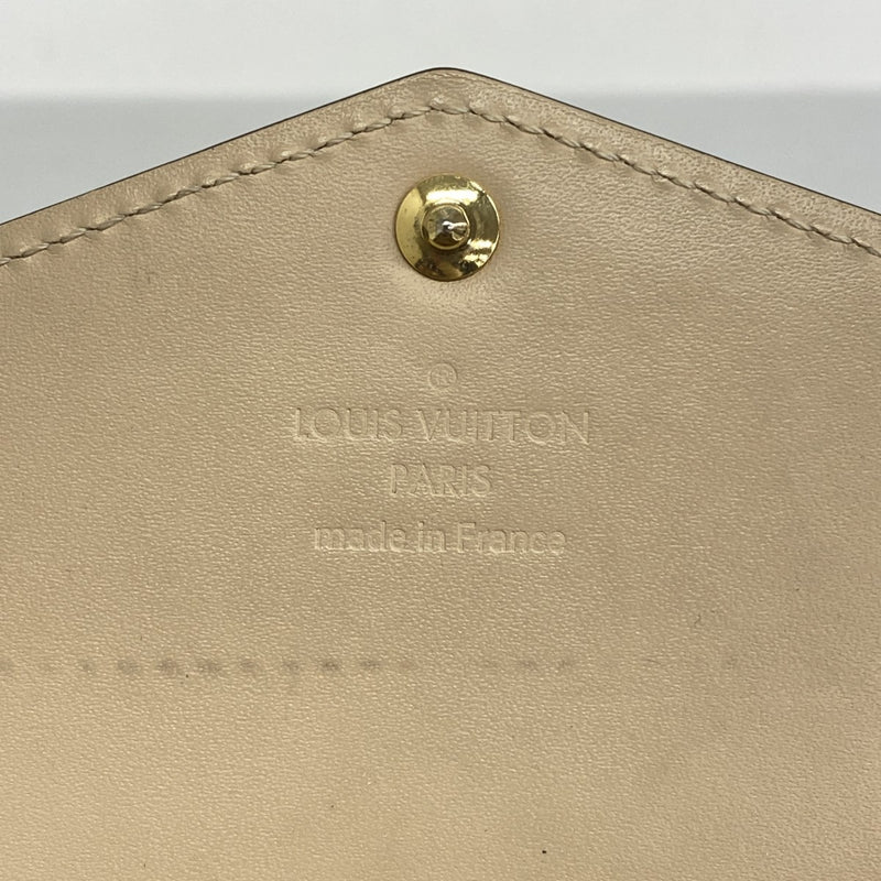 5pb1747】ルイヴィトン 長財布 ヴェルニ ポルトフォイユサラ M90407