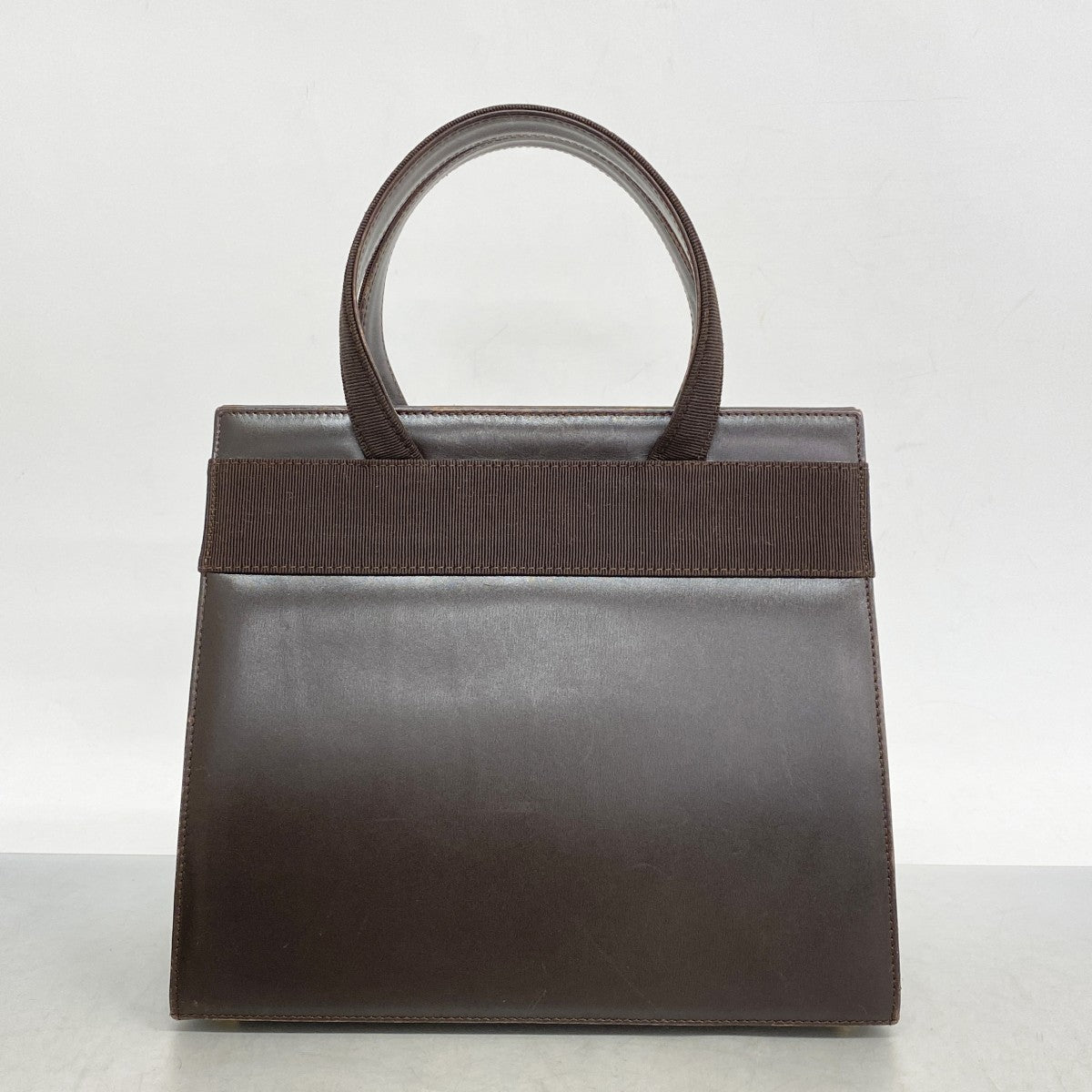 5pb1756】サルヴァトーレフェラガモ ハンドバッグ ヴァラ レザー