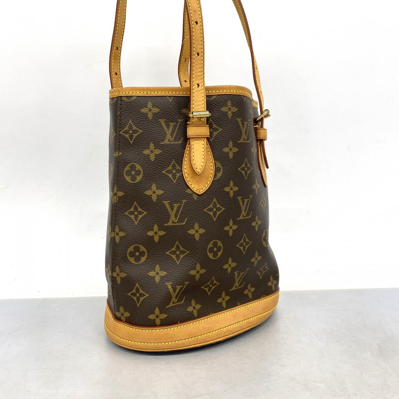 LOUISVUITTON ルイ・ヴィトン バケットPMトートバッグ モノグラム 5pb1768】ルイヴィトン トートバッグ モノグラム バケットPM M42238
