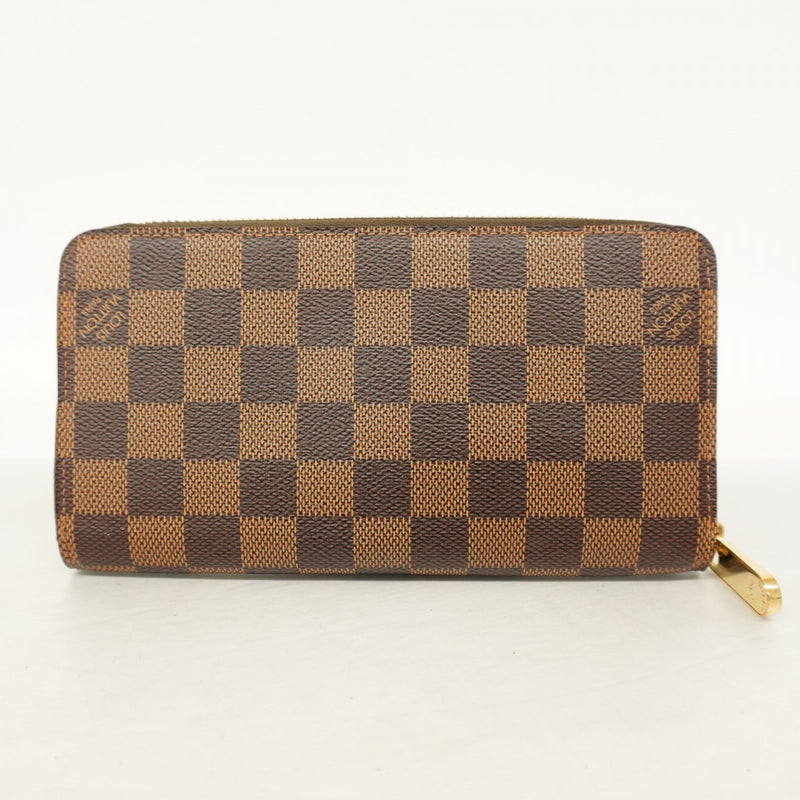 5pb1990】ルイヴィトン 長財布 ダミエ ジッピーウォレット N60015