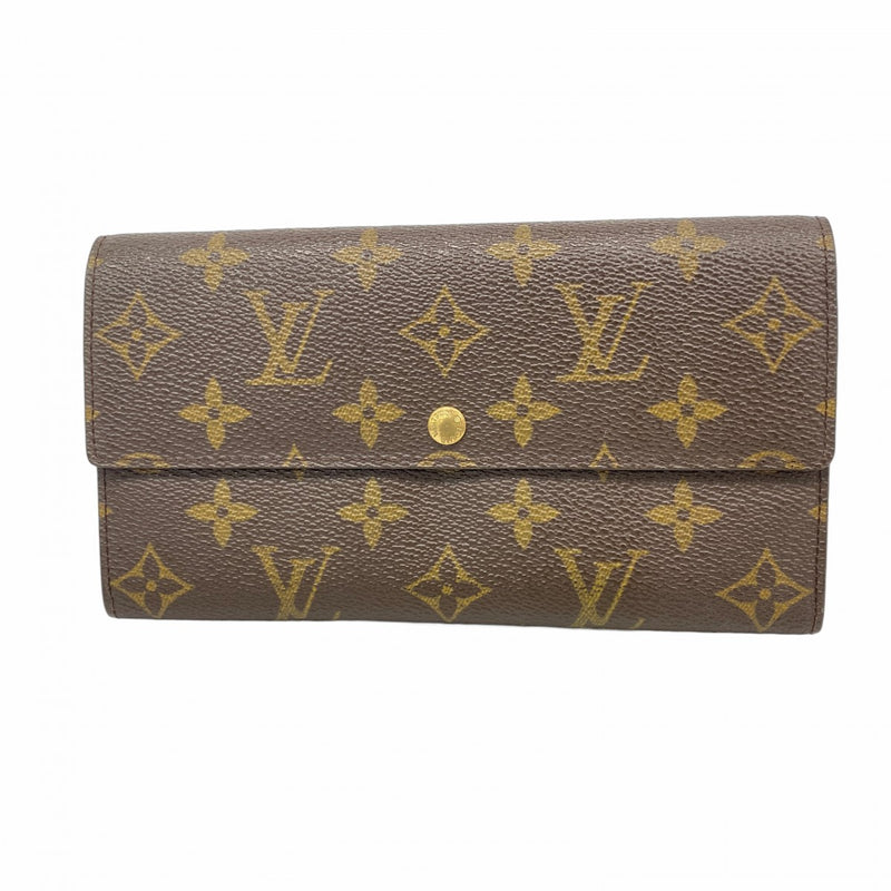 5pb2058】ルイヴィトン 長財布 モノグラム ポシェットポルトモネ