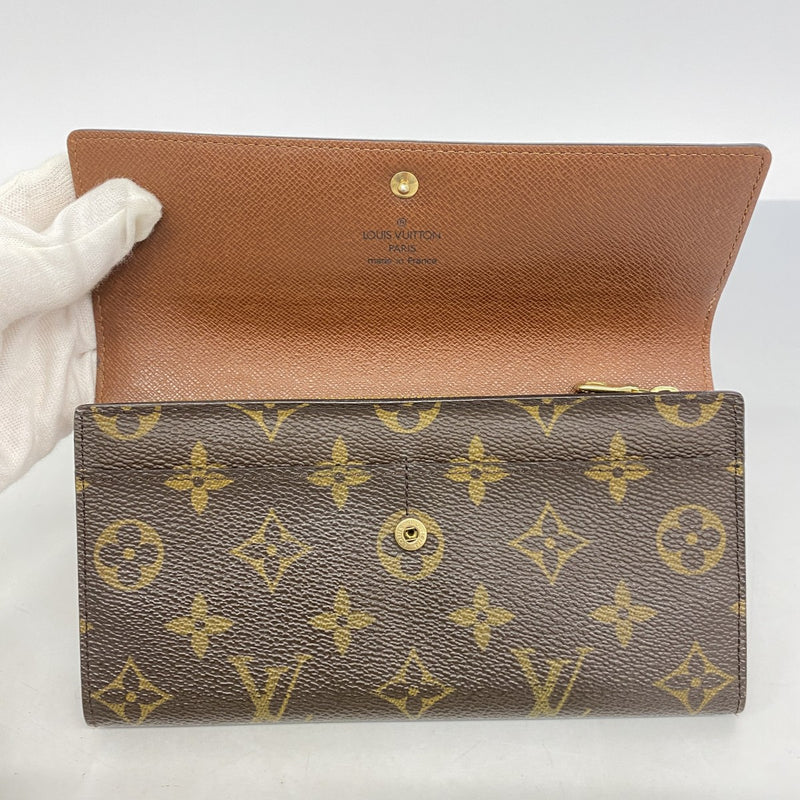 5pb2058】ルイヴィトン 長財布 モノグラム ポシェットポルトモネ