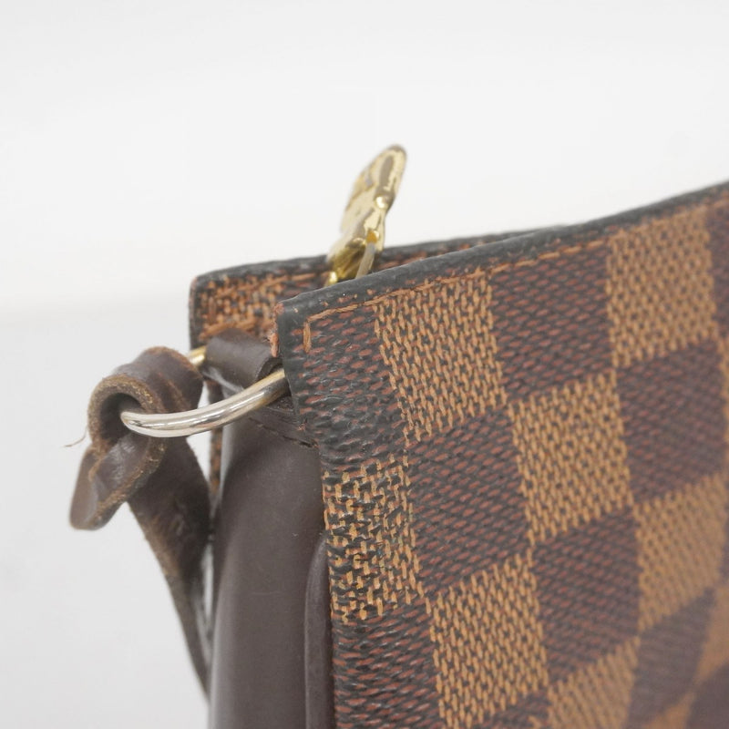 5pb2186】ルイヴィトン ポーチ ダミエ ナヴォナ N51983 エベヌ【中古