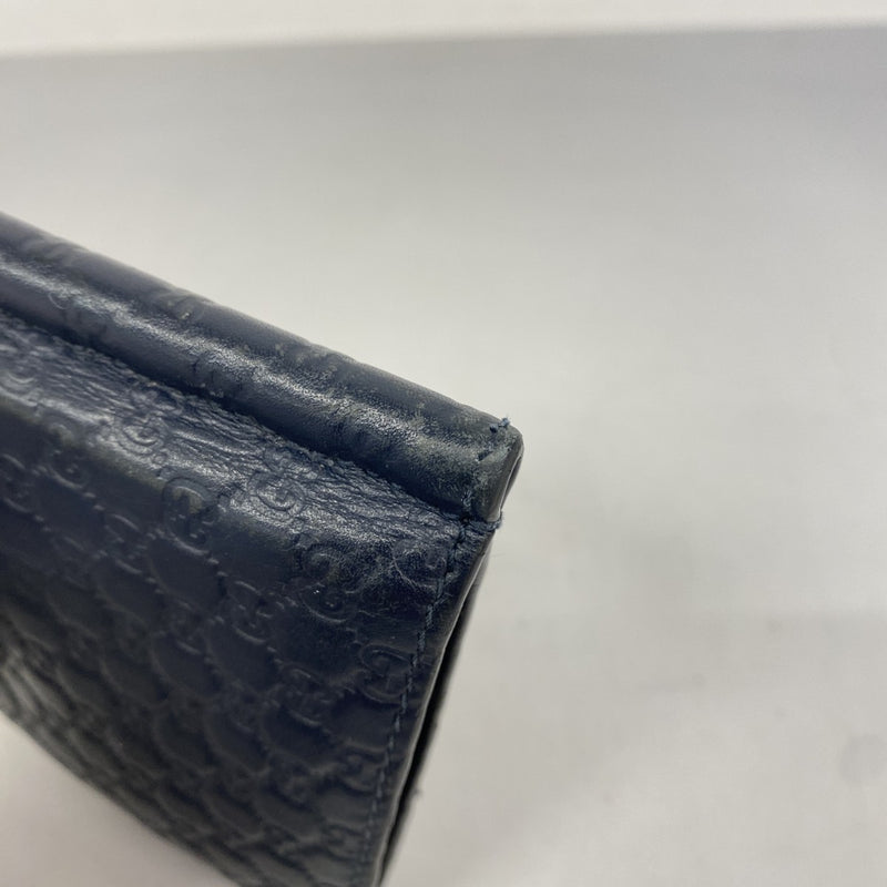 5pb2230】グッチ マネークリップ マイクログッチシマ 544478 レザー