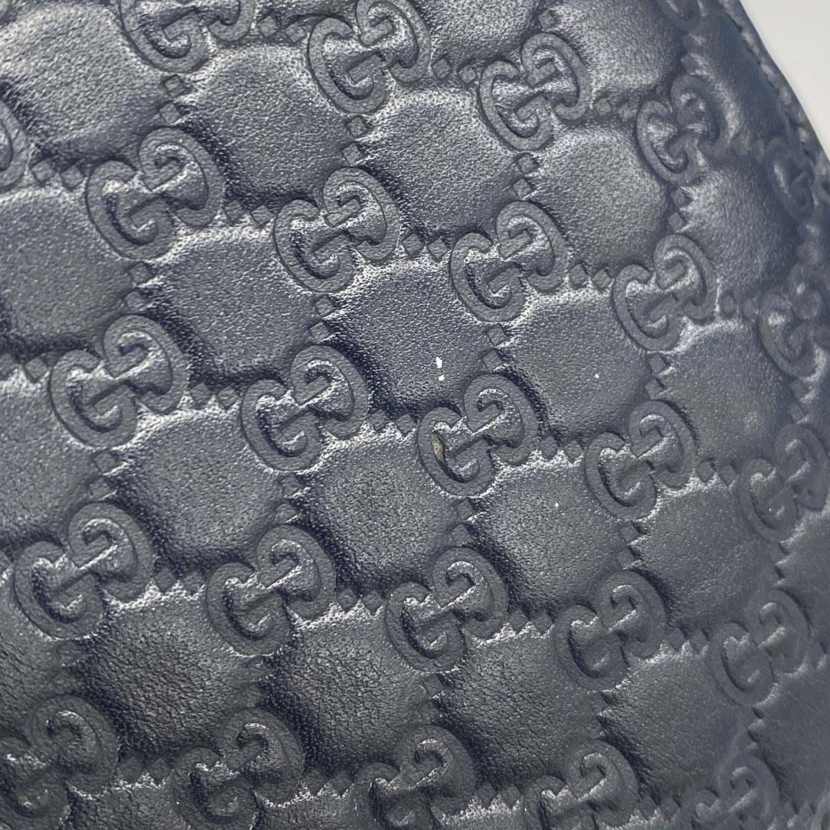 5pb2230】グッチ マネークリップ マイクログッチシマ 544478 レザー