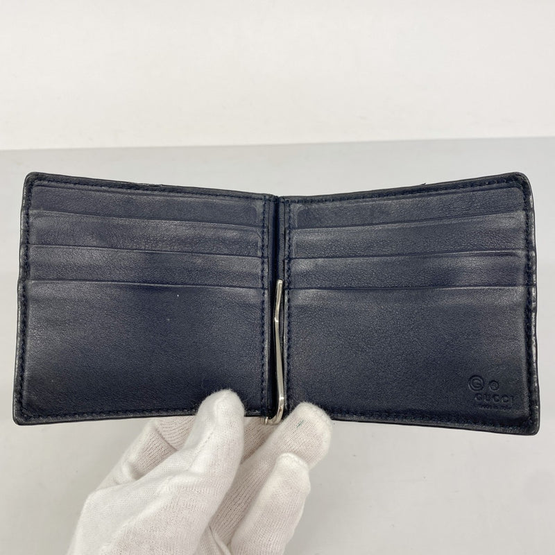 5pb2230】グッチ マネークリップ マイクログッチシマ 544478 レザー