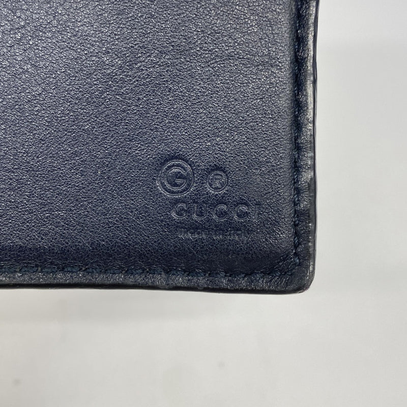 5pb2230】グッチ マネークリップ マイクログッチシマ 544478 レザー